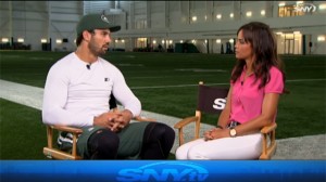 Eric Decker discusses his relationship with quarterback Geno Smith, Smith’s performance on the field during the preseason, and his own leadership qualities.