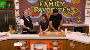 Eric and Jessie James Decker show how to make a family favorite on The Chew.