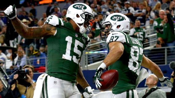 Brandon Marshall, Eric Decker set Jets’ TD record for receiving duos