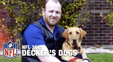 Deckers Dogs: Eric Decker’s Foundation For Disabled Vets | NFL 360